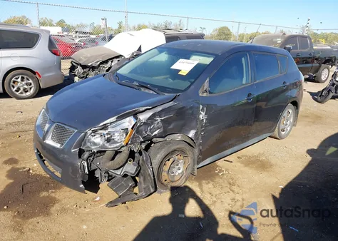 2009 Pontiac Vibe z USA, uszkodzony, nr VIN 5Y2SP67889Z459384